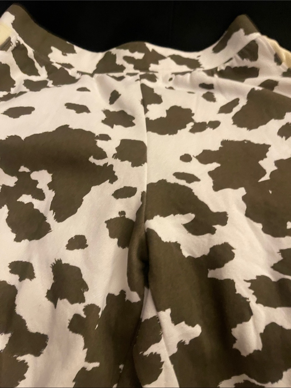 Grayson Thread Women’s Wide-Leg Cowprint Pants w/Side Stripe Sz Small NWT - Picture 4 of 9